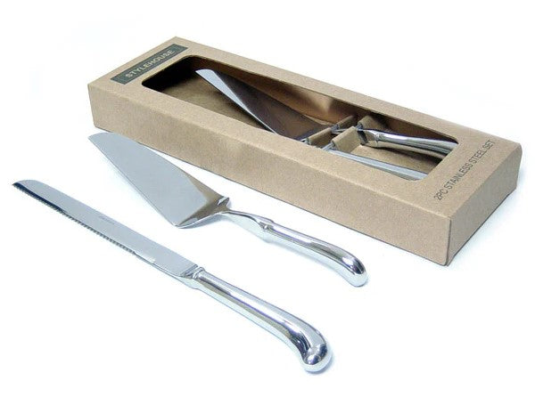 Stainless Steel Cake Serving Set in a Box
