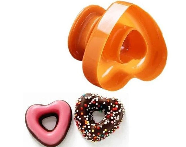 Heart Plastic Donut Cutter