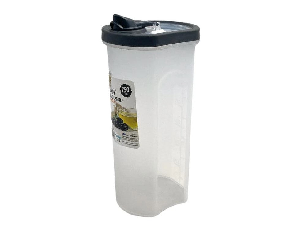 Sapphire Oil Bottle 0.75L Plastic with heremtic cover