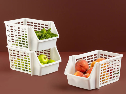 Multi Purpose Stackable Basket 28x21x15cm