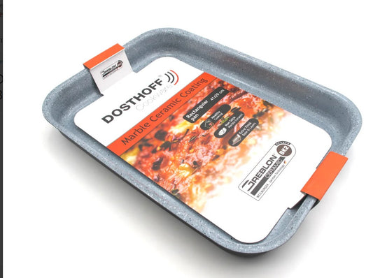 DOSTHOFF RECTANGULAR OVEN TRAY BLACK 41 CM