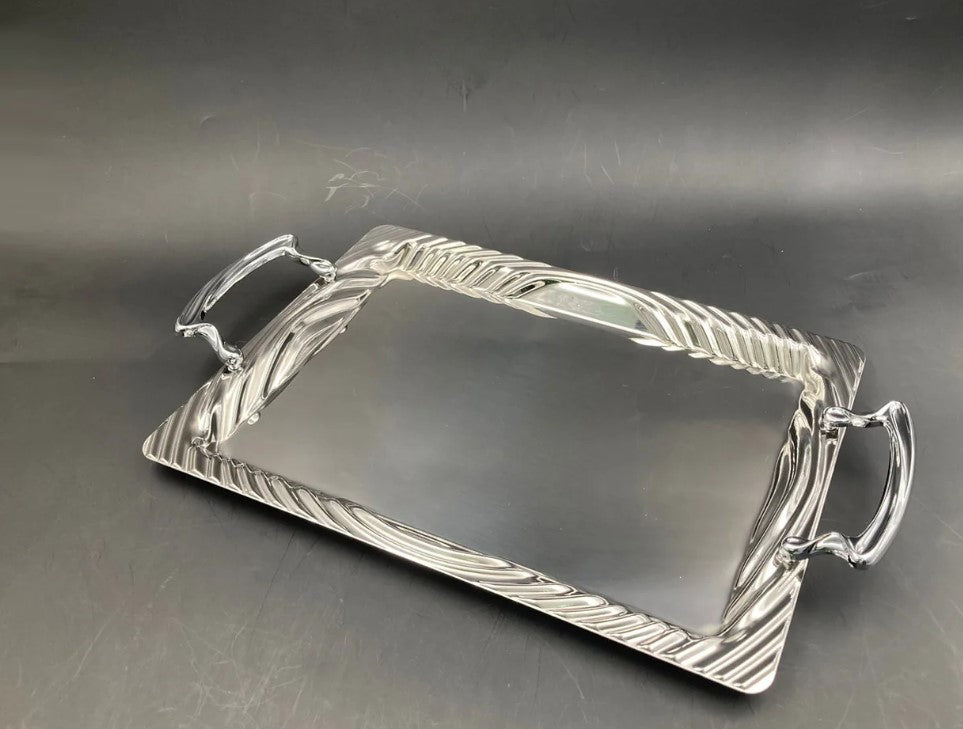 Dosthoff Elegance Serving Tray Premium SS 18/10 35cm