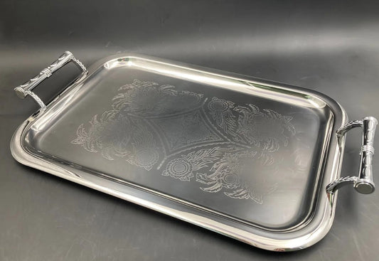 Dosthoff Elegance Engr Serving Tray Prem SS 18/10 49 cm