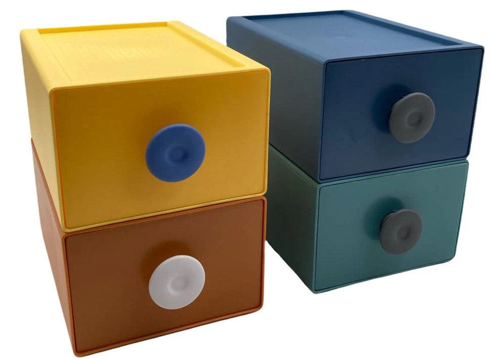 High Small Stackable Plastic Drawer