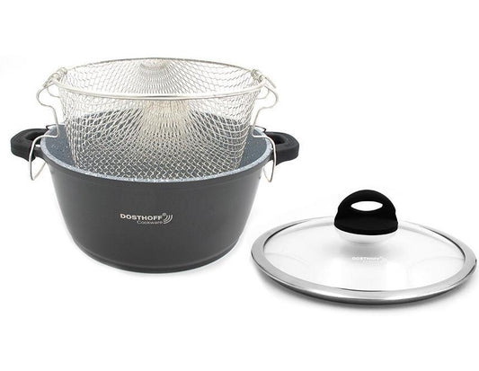 DOSTHOFF INDUCTION MASTER DEEP FRYER BLACK 26 CM 5.5 L