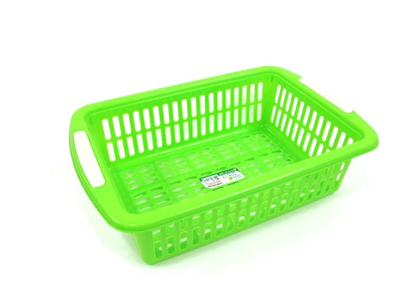 Colorful plastic medium basket