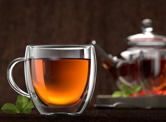 Double Wall Glass Mug 250 ml - 9 cm