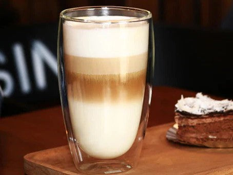 Double Wall Glass Cup 450 ml - 15 cm