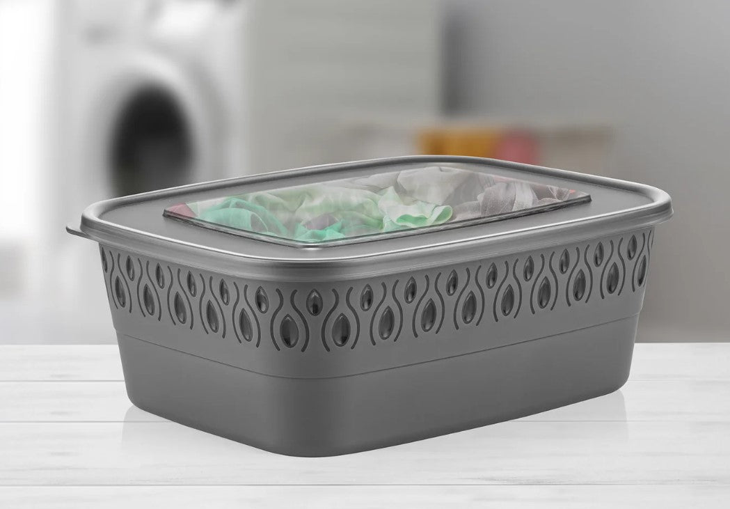 Monna Rect Storage Box 3 L with Lid