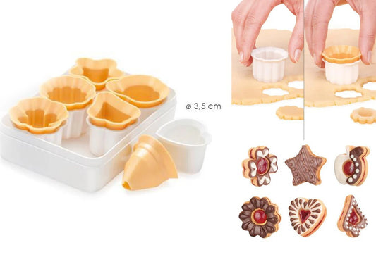 Tradional Shortbread Cutters x6