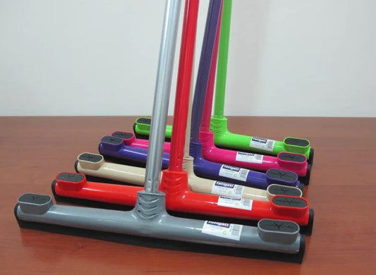 Large squeegee with clips 53 cm