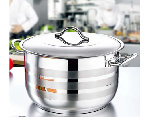 OMS Stainless Steel 18/10 Casserole 32 cm 16.5 L