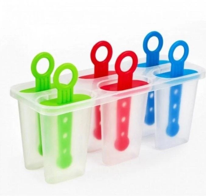 6 Popsicles Ice cream Mold