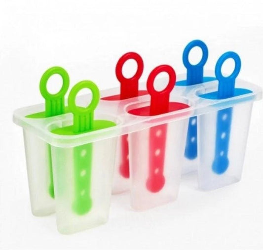 6 Popsicles Ice cream Mold