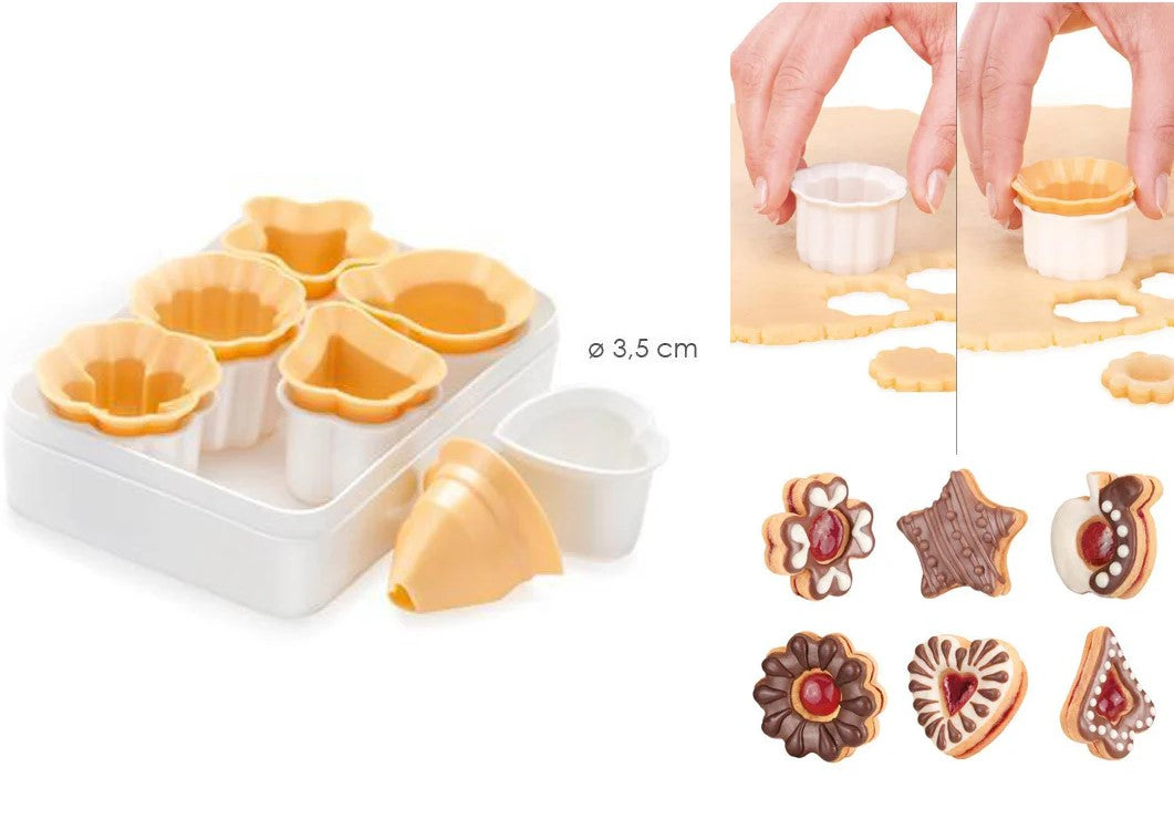 Tradional Shortbread Cutters x6