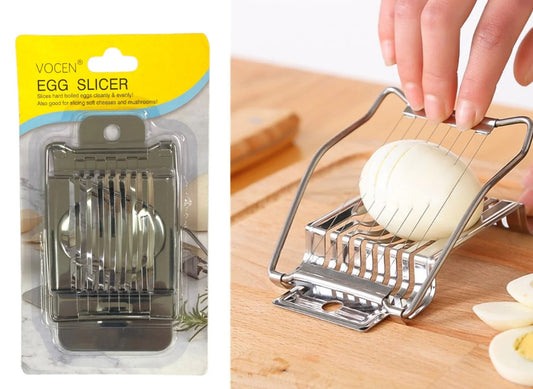 Stainless Steel Boiled Egg Slicer