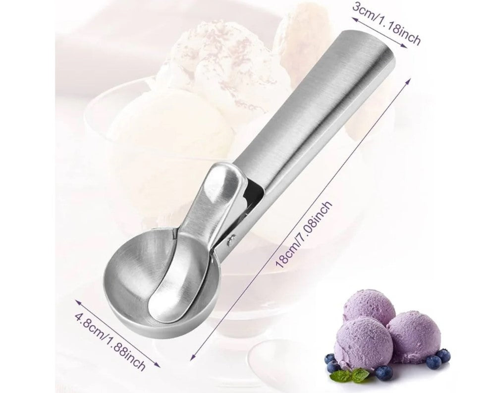 High Quality Stainless Steel Ice Cream Serving Spoon