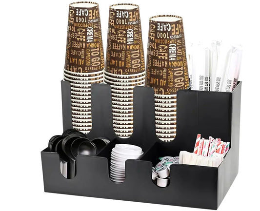 Multi Compartments Cup and Lid Holder