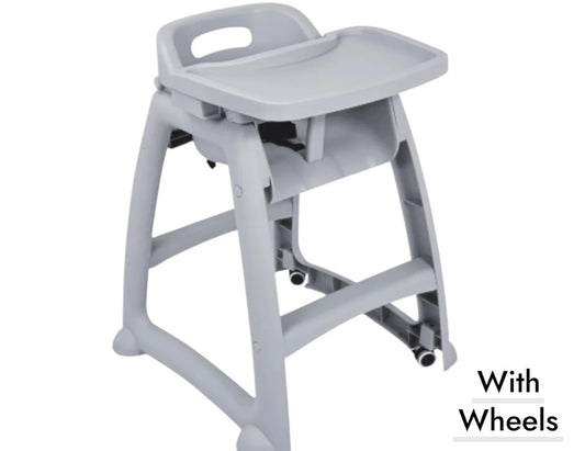 High Quality Restaurant Baby Chair With Wheels