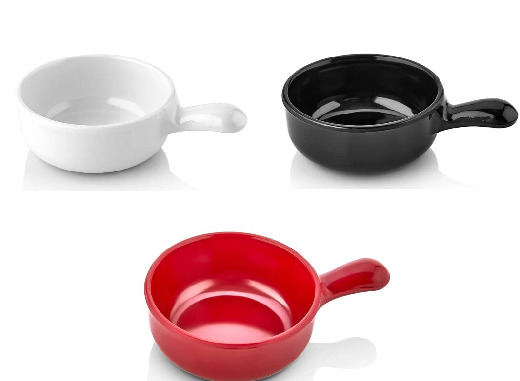 Melamine Sauce Bowl with Handle 7.5 cm