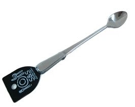Plain long drink spoons X3