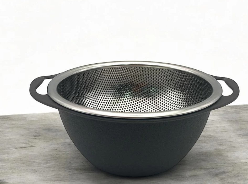 Dosthoff SS Strainer with ABS Plastic Bowl 19 cm