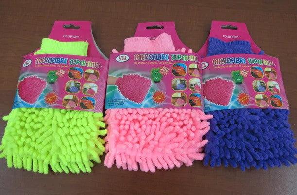 Dust Cleaning Microfiber Glove X2