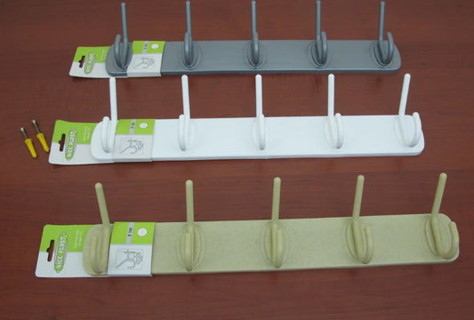 5 hooks plastic clothes hanger