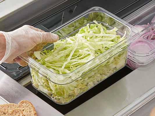 Gastronorm Polycarbonate Storage Container 1/4 10cm-2.5L