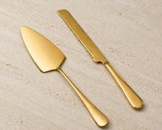 Dosthoff Golden SS Cake Serving Set