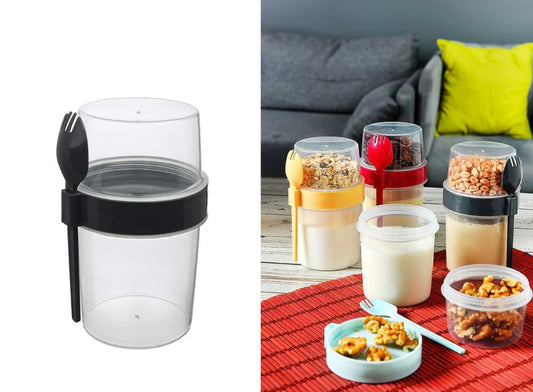 BPA Free Plastic Muesli Cup 550 m