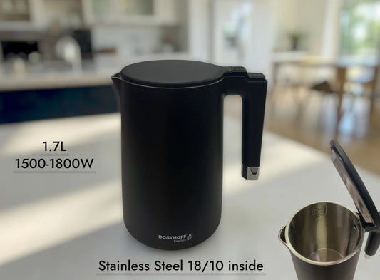 Dosthoff Double-Wall Cool-Touch Electric Kettle 1.7L
