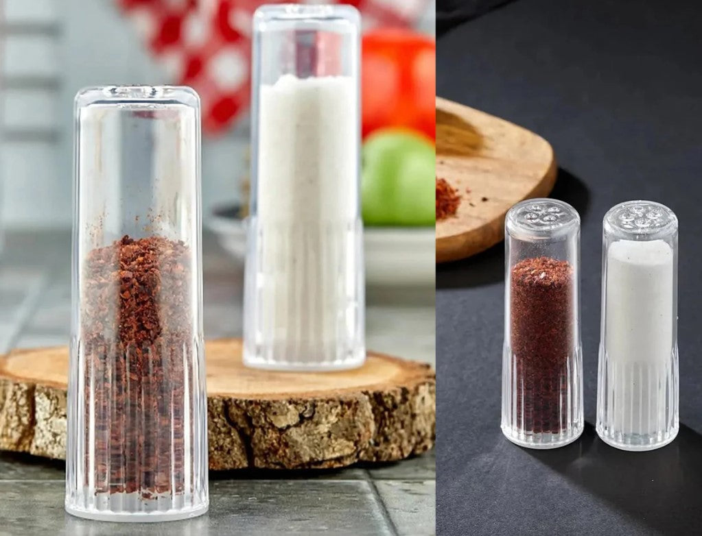 Acrylic Salt and Pepper Shaker Set