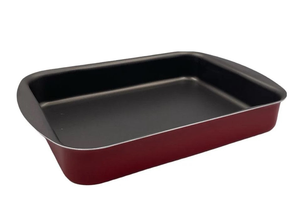 Nouval Rectangular Oven Tray Red Color 35 cm