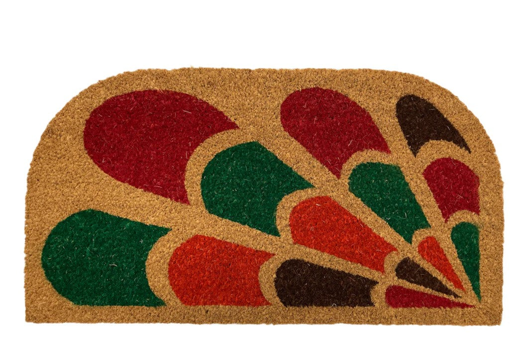Coco mat ondal with PVC backing 75x45 cm