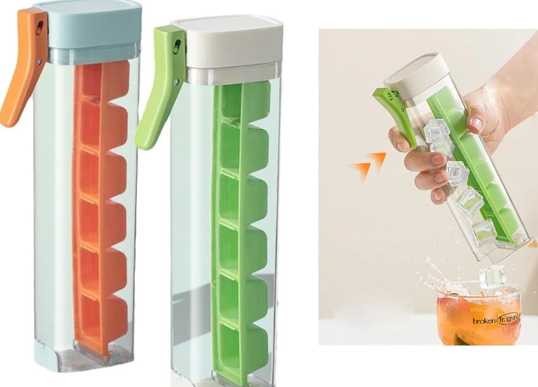 Easy Demould Ice Maker With Handle Single Hand Press