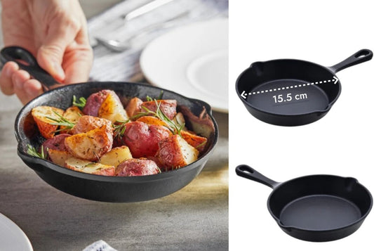 Melamine Small Skillet Shaped Bowl 15.5 cm