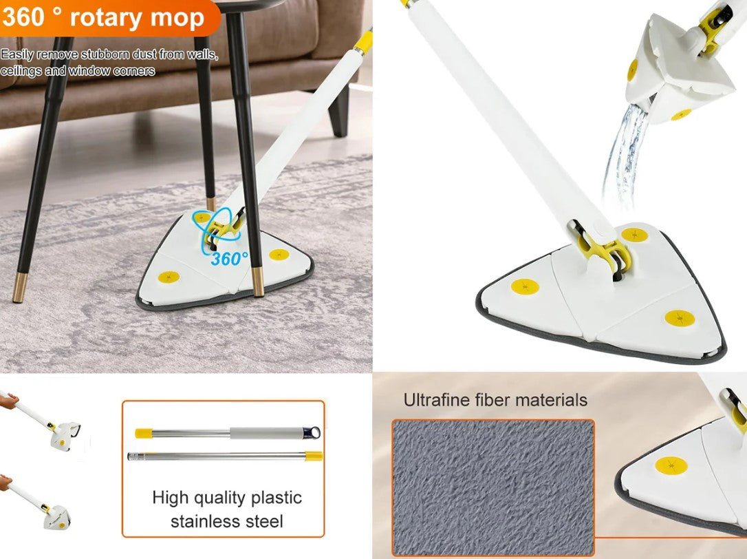 Cleaning Mop 360° Rotatable Super Water Absorption
