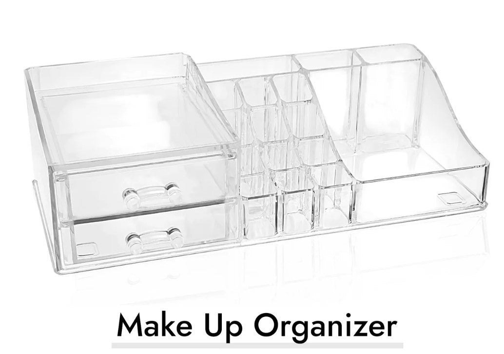 Brilliant Make Up Organizer with 2 Drawers