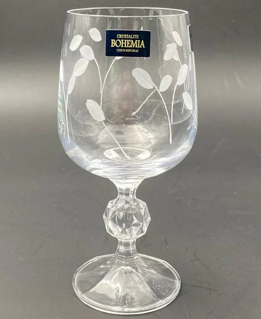 KLAUDIE STERNA ENGRAVED STEMWARE 230 ML X6
