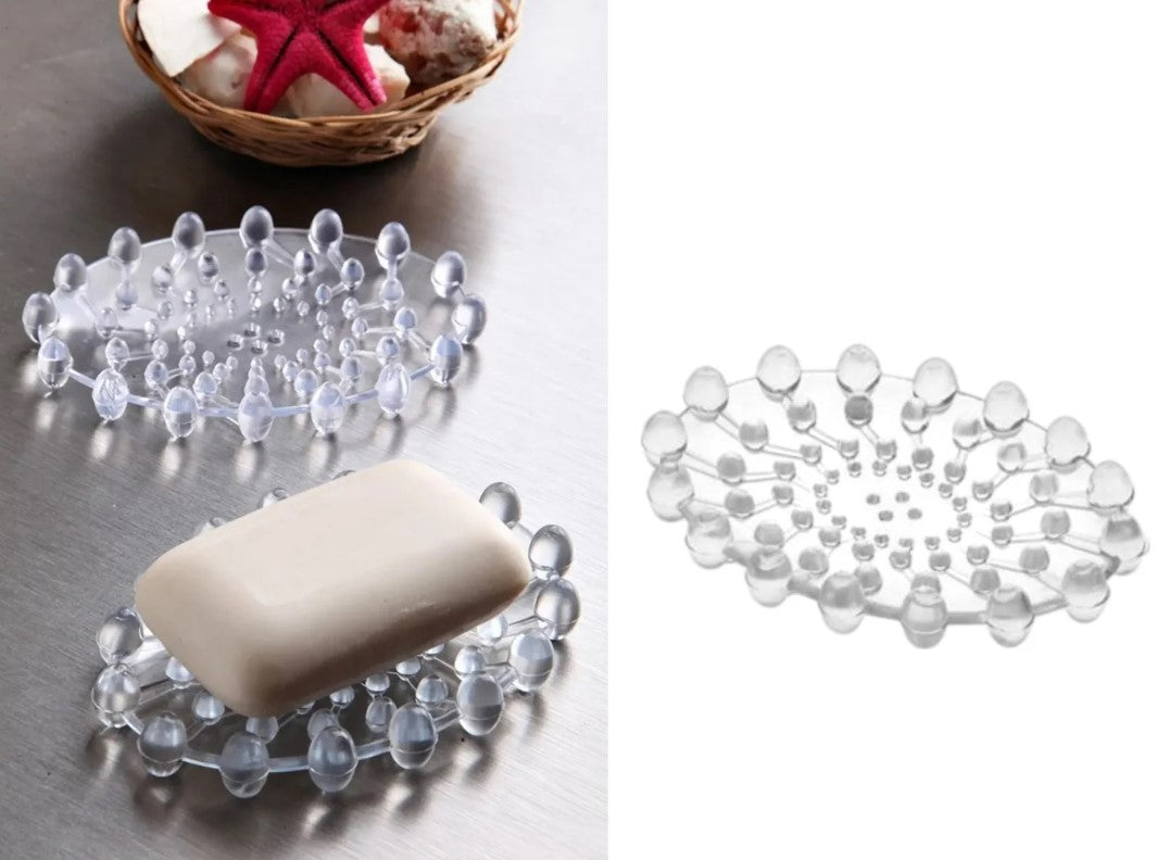 Transparent Rubber Soap Saver