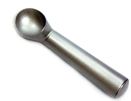 Aluminum ice cream spoon with gas technology