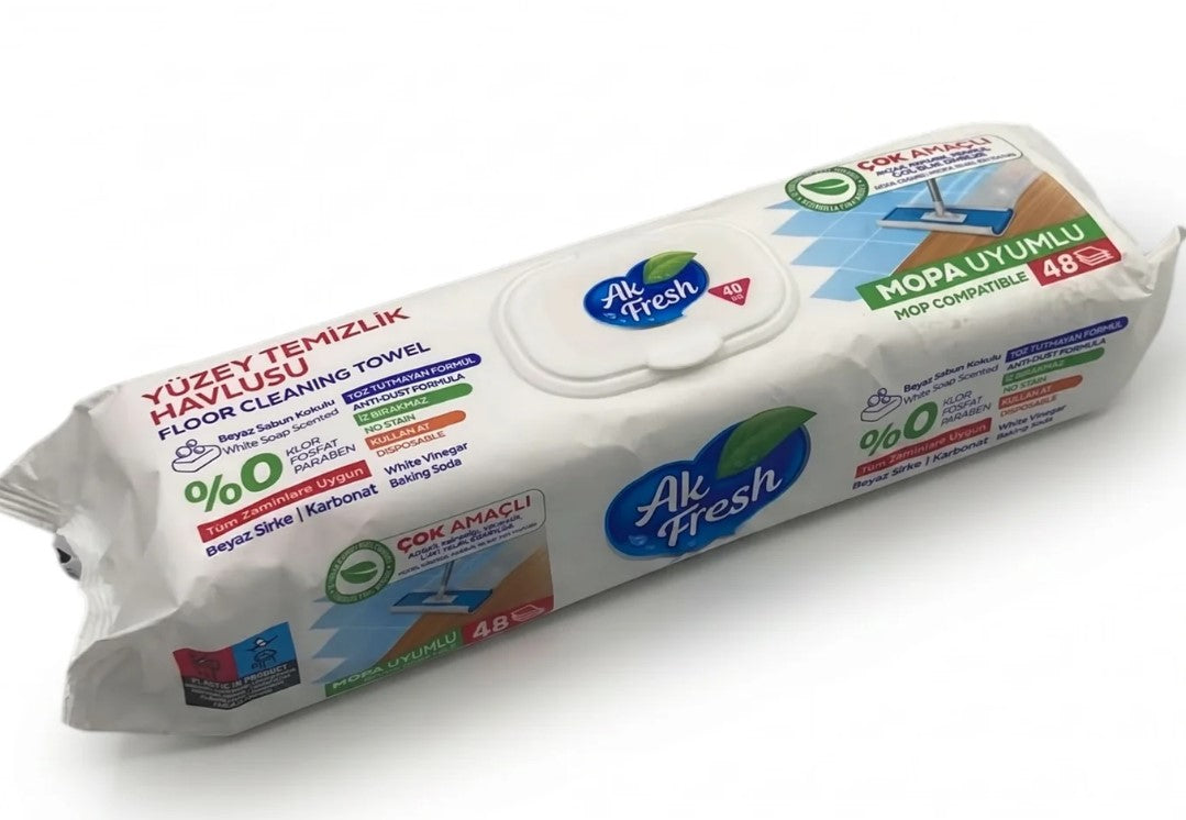 Floor Cleaning Wet Towel 35x20 cm - 48 pieces
