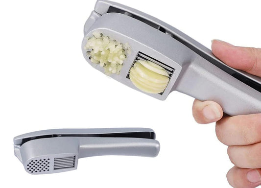 Heavy Duty Garlic Press and Cutter