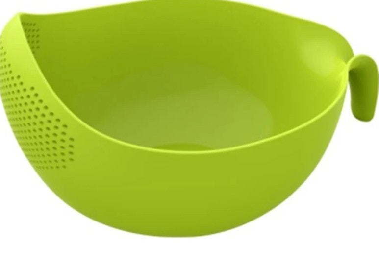 Plastic Fruit Bowl and Strainer Large Size