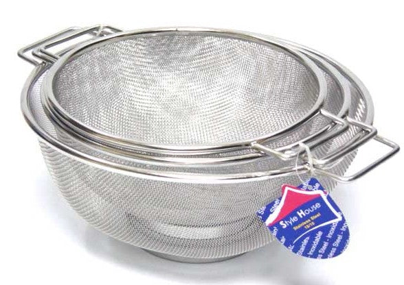 3-Pieces Mesh Colander
