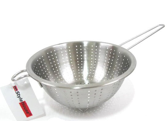 Stainless Steel punching strainer; 18 cm