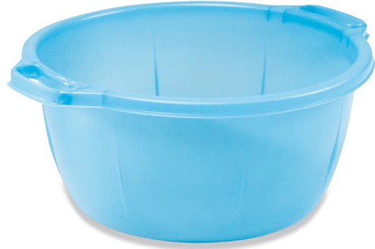 Italian plastic round bowl D:35 cm