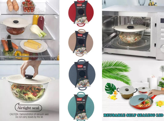 Self Sealing Reusable Silicone Lid 20.5 cm