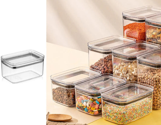 Airtight Rect Chef Food Jar 1 lt